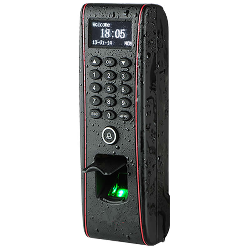 F17 Biometric Outdoor Fingerprint, Code & RFID Outdoor Stand Alone Reader